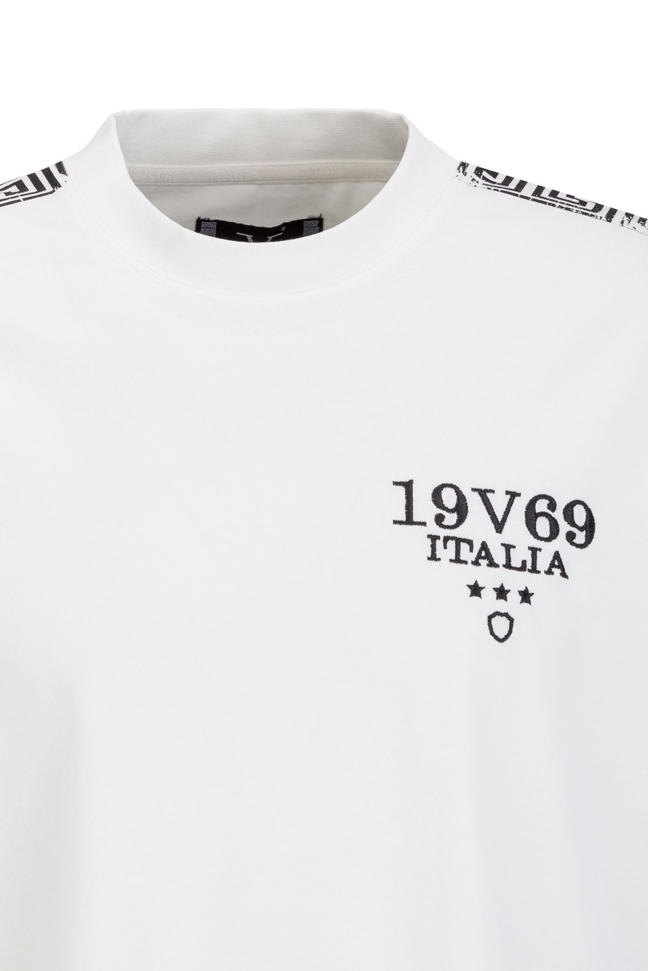 19V69 ITALIA by Versace- Tamaro T-Shirt | Off-White - W24MTEE20