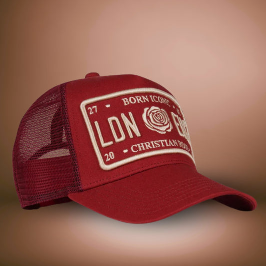 CHRISTIAN ROSE Iconic Caps / Red - CR002DS