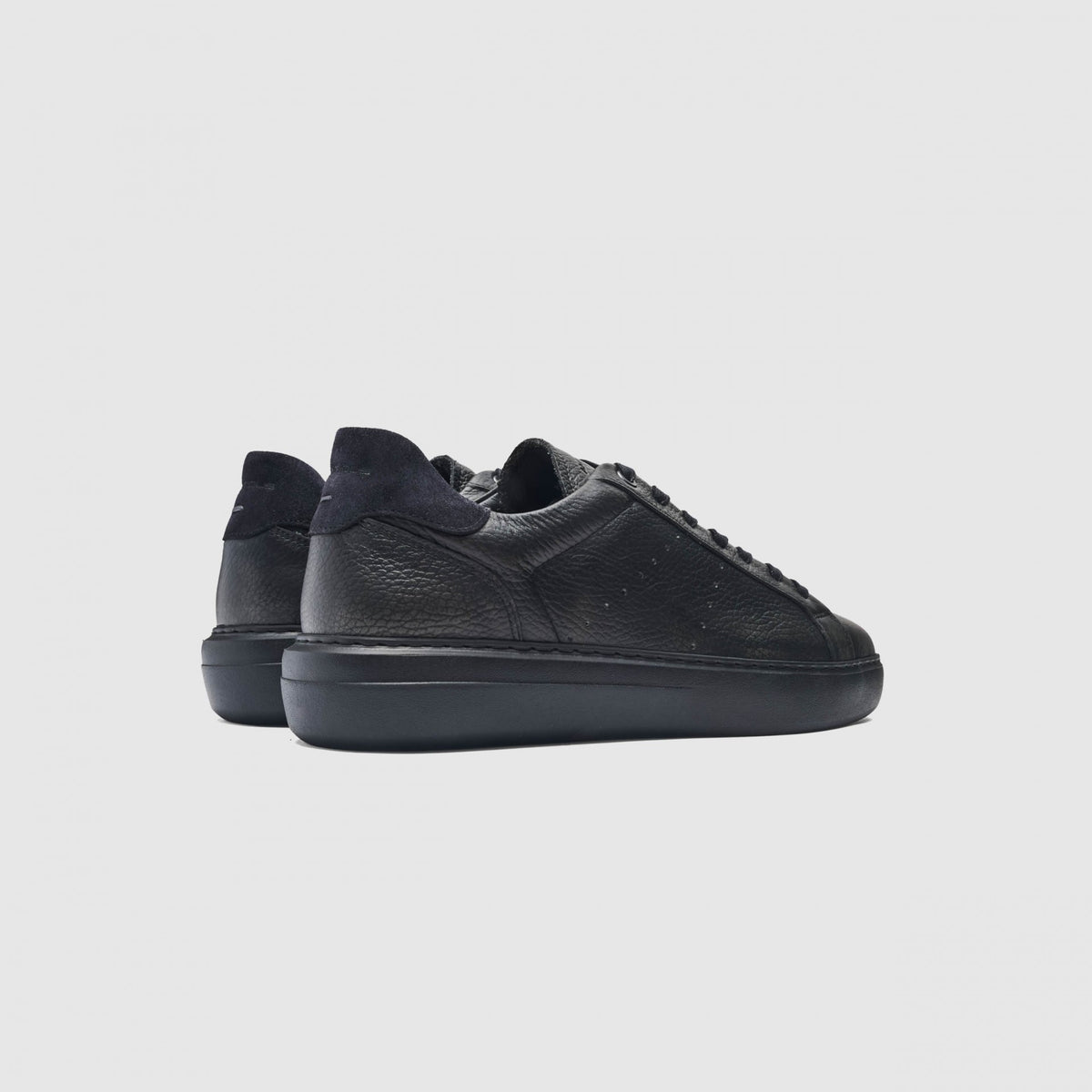 Ambitious Shoes | Park Runner Sneakers — Anthracite / Black (14256-7626AM)