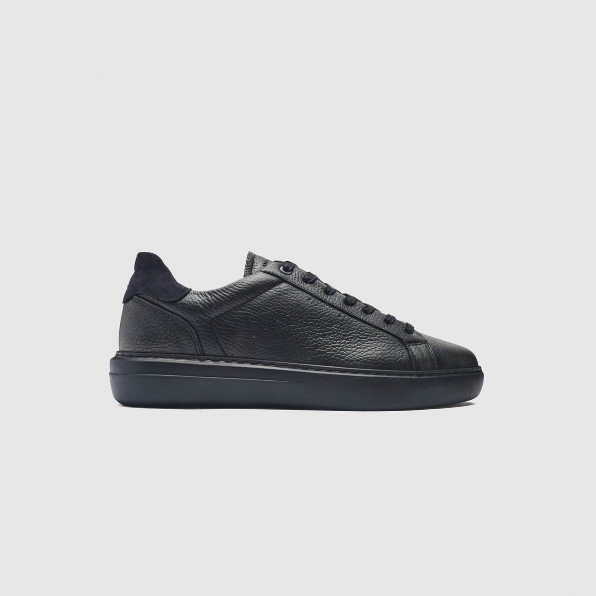 Ambitious Shoes | Park Runner Sneakers — Anthracite / Black (14256-7626AM)