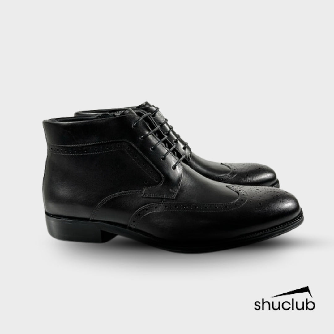 SHUCLUB - Nottinghill Men Chelsea Boot | Black - SCT9028B8-2308