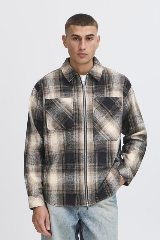 !SOLID SDRIKKI Shirt - 21108716-190814 | Black/Brown