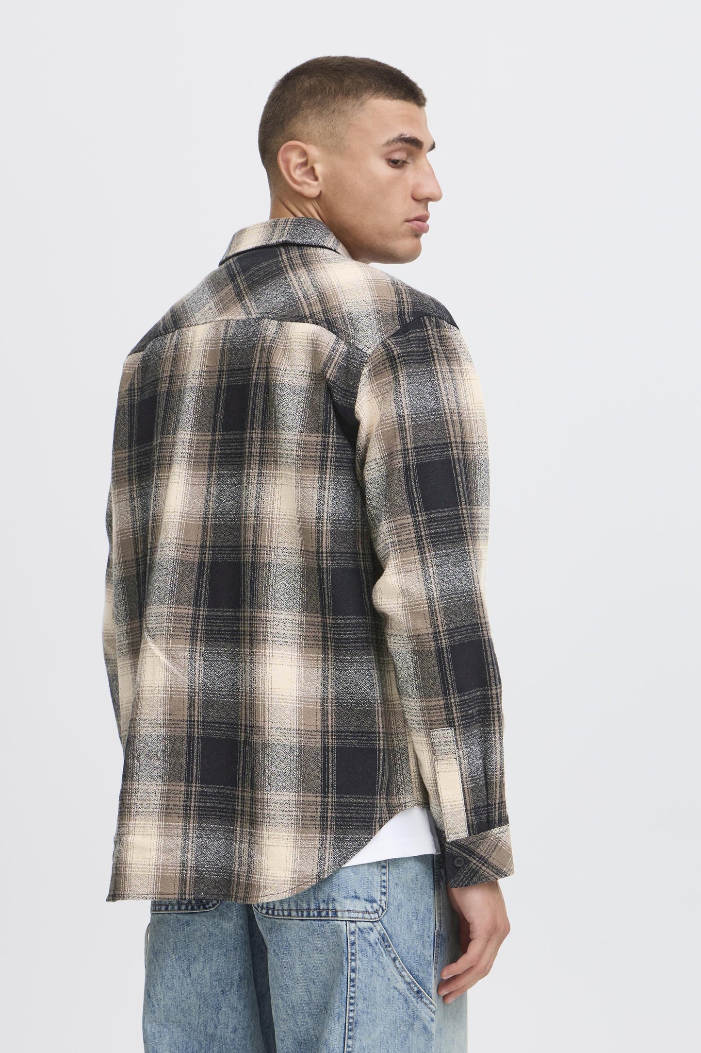 !SOLID SDRIKKI Shirt - 21108716-190814 | Black/Brown