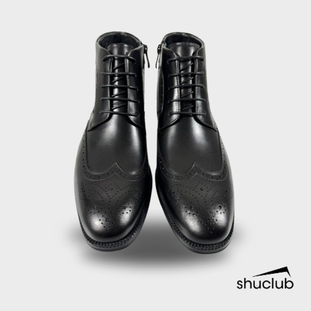 SHUCLUB - Nottinghill Men Chelsea Boot | Black - SCT9028B8-2308