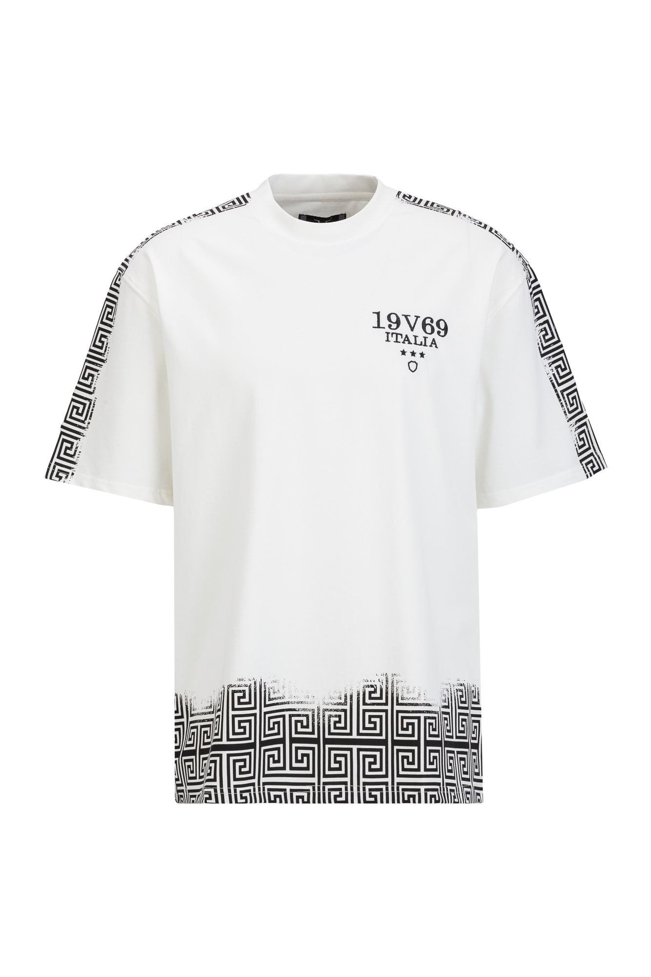 19V69 ITALIA by Versace- Tamaro T-Shirt | Off-White - W24MTEE20