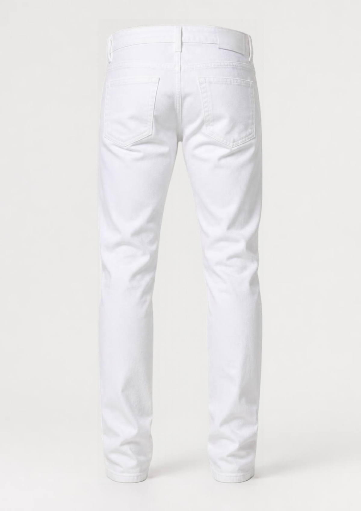 Clique Kara 883 Police Mattia Todd 1054 white regular fit jeans, front view showing classic denim style and fit.