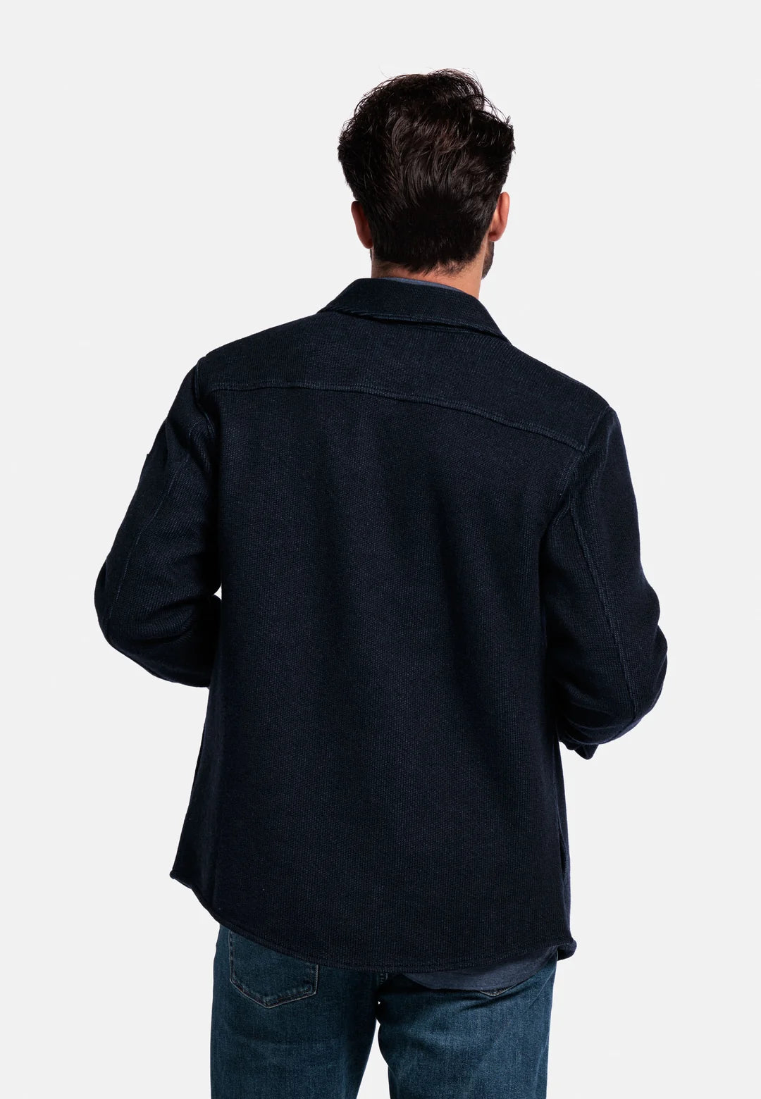 Giordano Taranto Classic Wool Overshirt - Blue (527515-60)