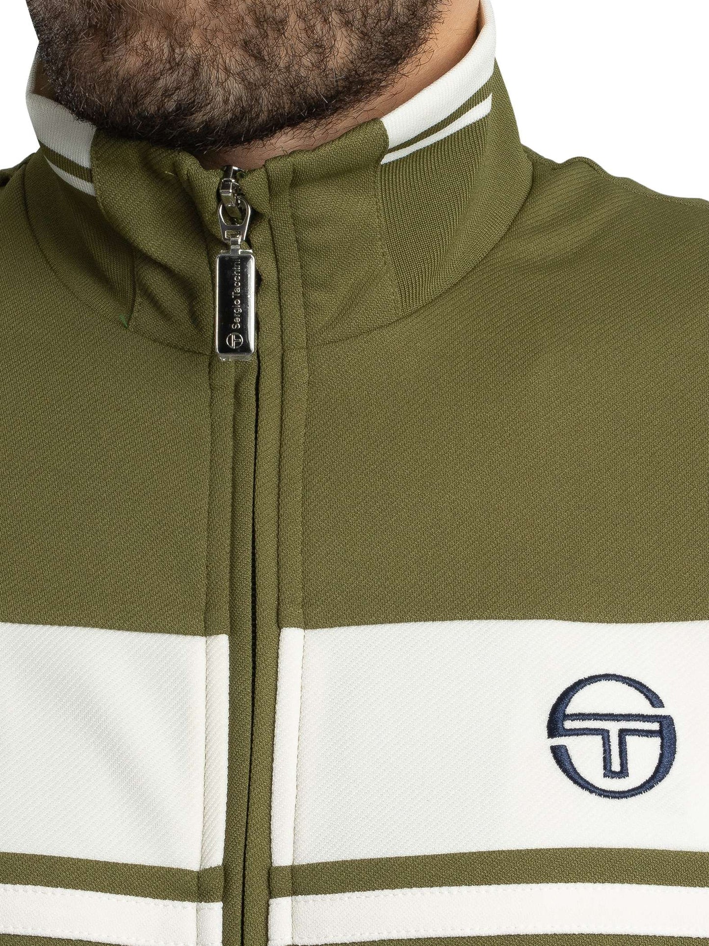 SERGIO TACCHINI - Damarindo Track Top - Sphagnum/Gardenia - STM14551-7761
