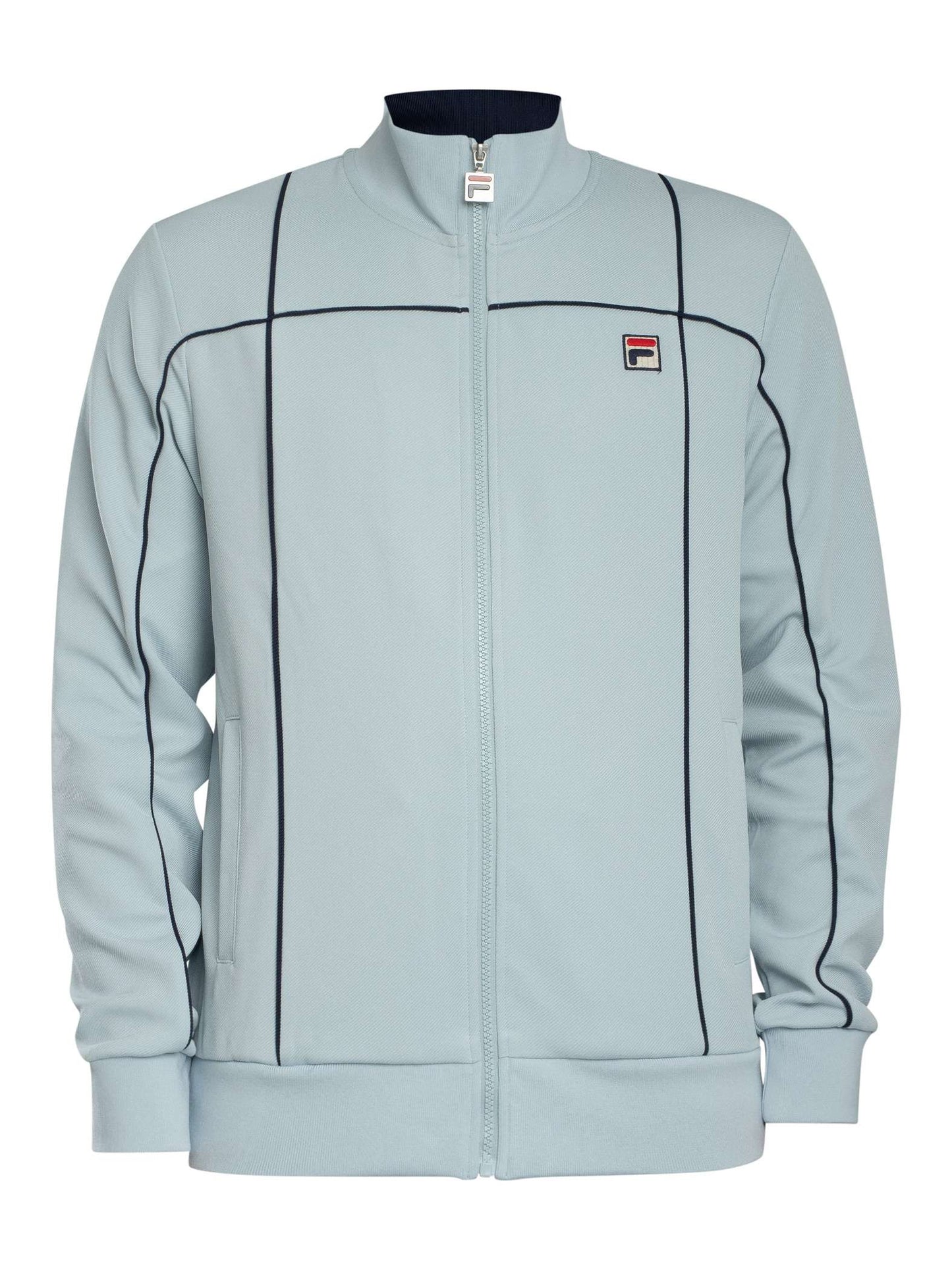 FILA Armando contrast piping tack top in navy, from Clique, featuring sporty design with piping details and casual fit.