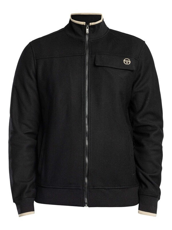 Sergio Tacchini Giulio Track Top - Black (STM21312-160)