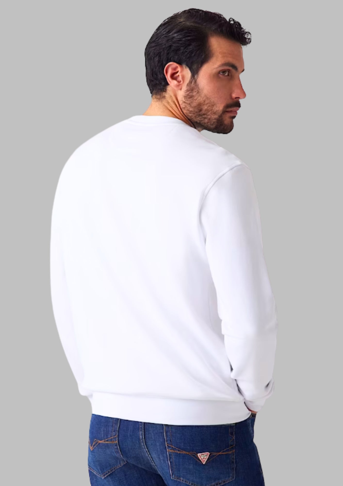 GUESS Embroidered Logo Sweatshirt - M5GQ08KCN01-G011