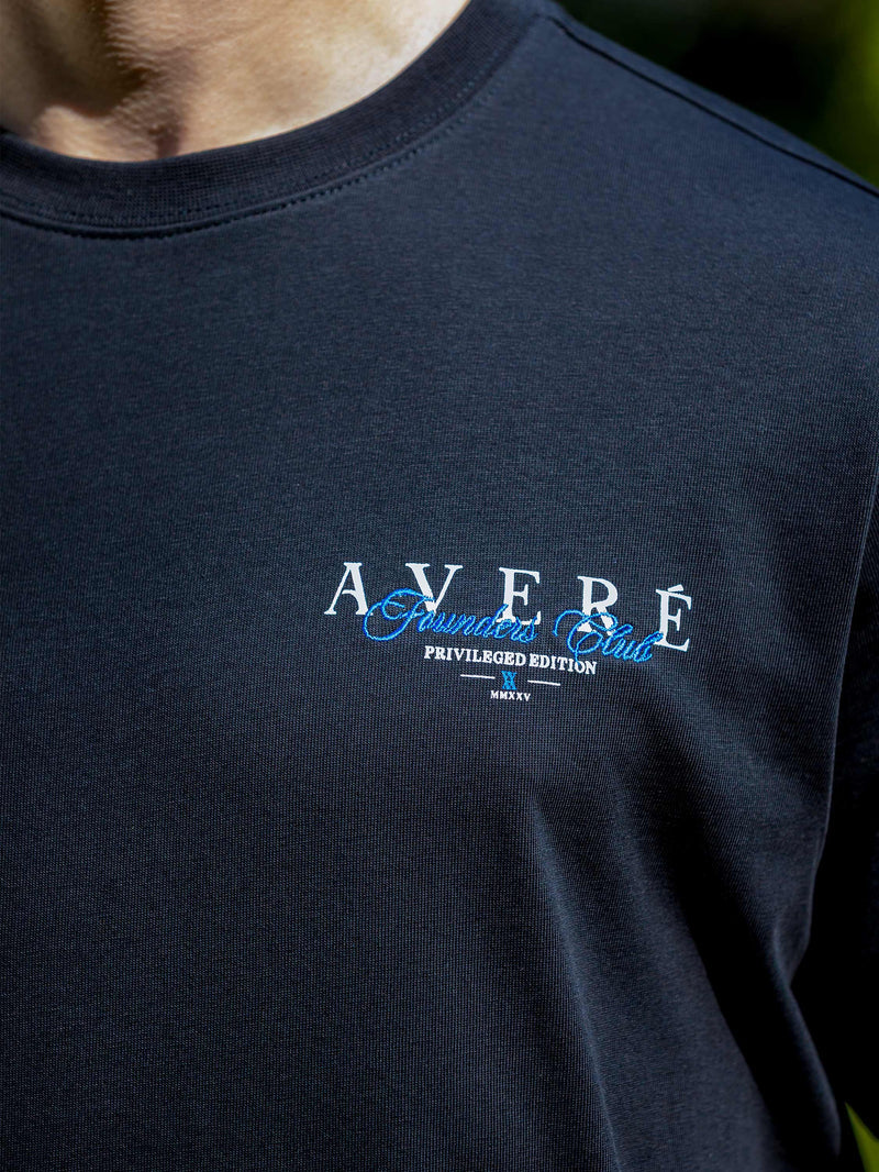 GRIVOLA SIGNATURE BLACK T SHIRT - SIGNATURE | BLACK - AVERE-GRI-BLK