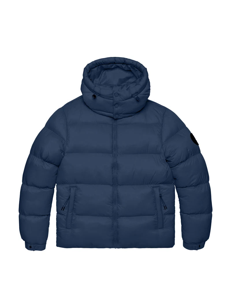 AVERE Vesuvius Navy Short Puffer Jacket - Navy