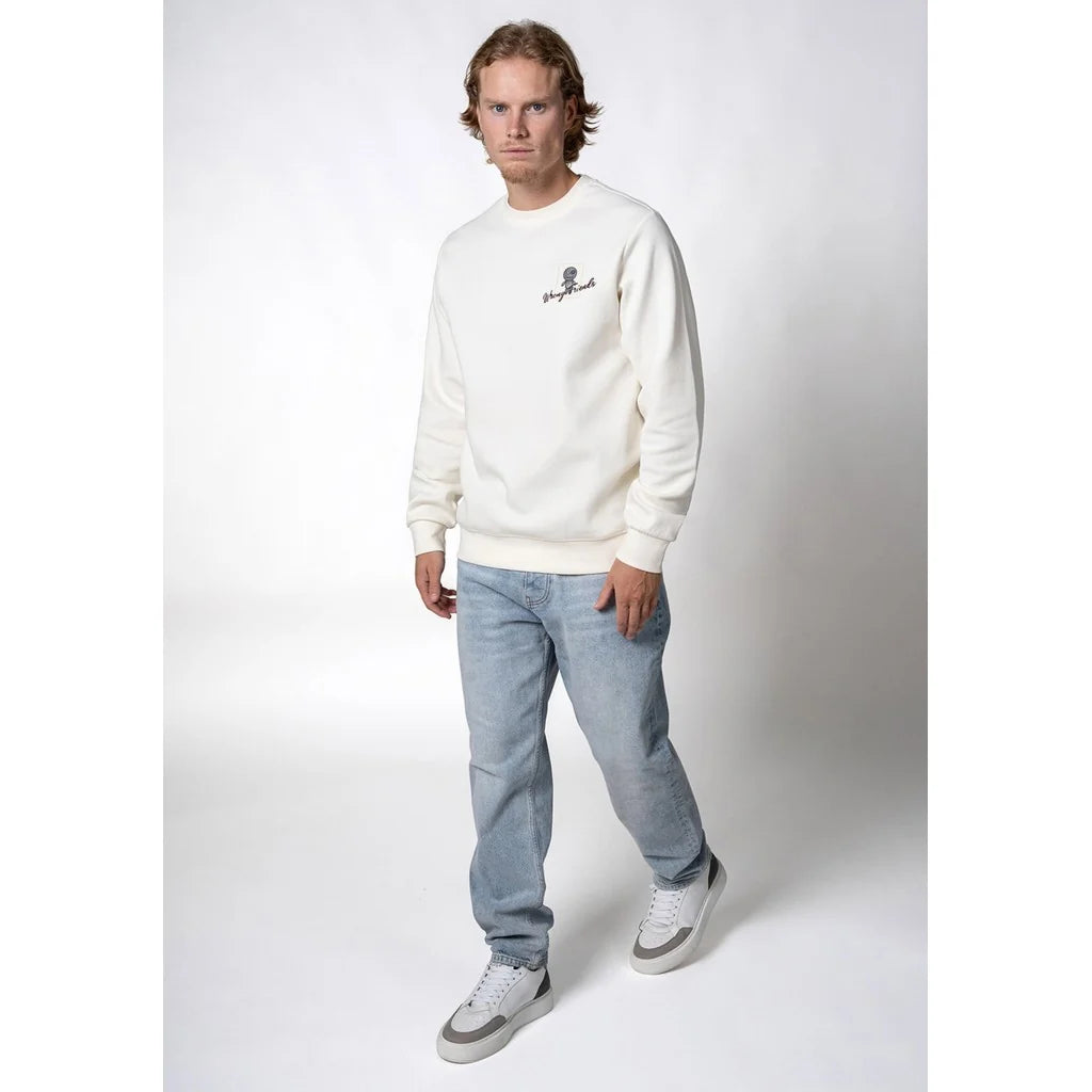 Wrong Friends Baltimore Sweater - Beige (WF1356)