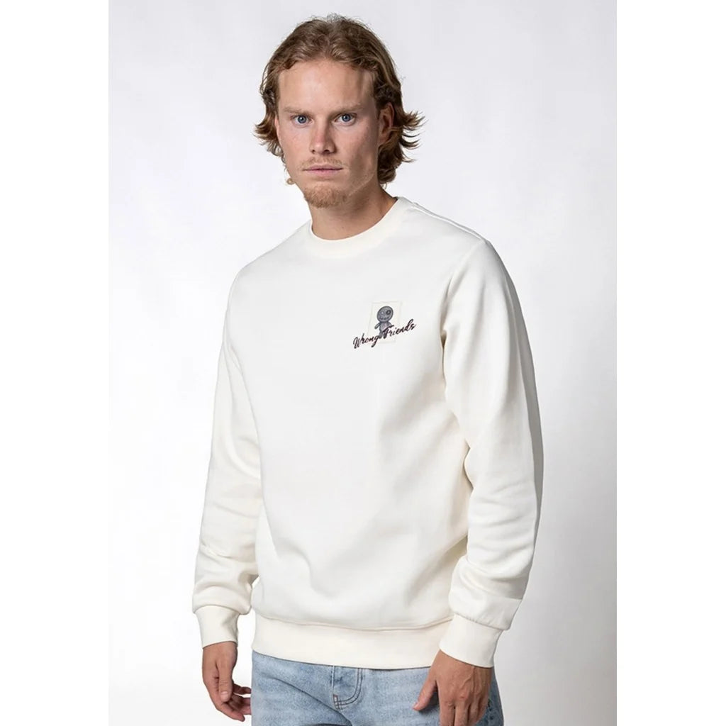 Wrong Friends Baltimore Sweater - Beige (WF1356)