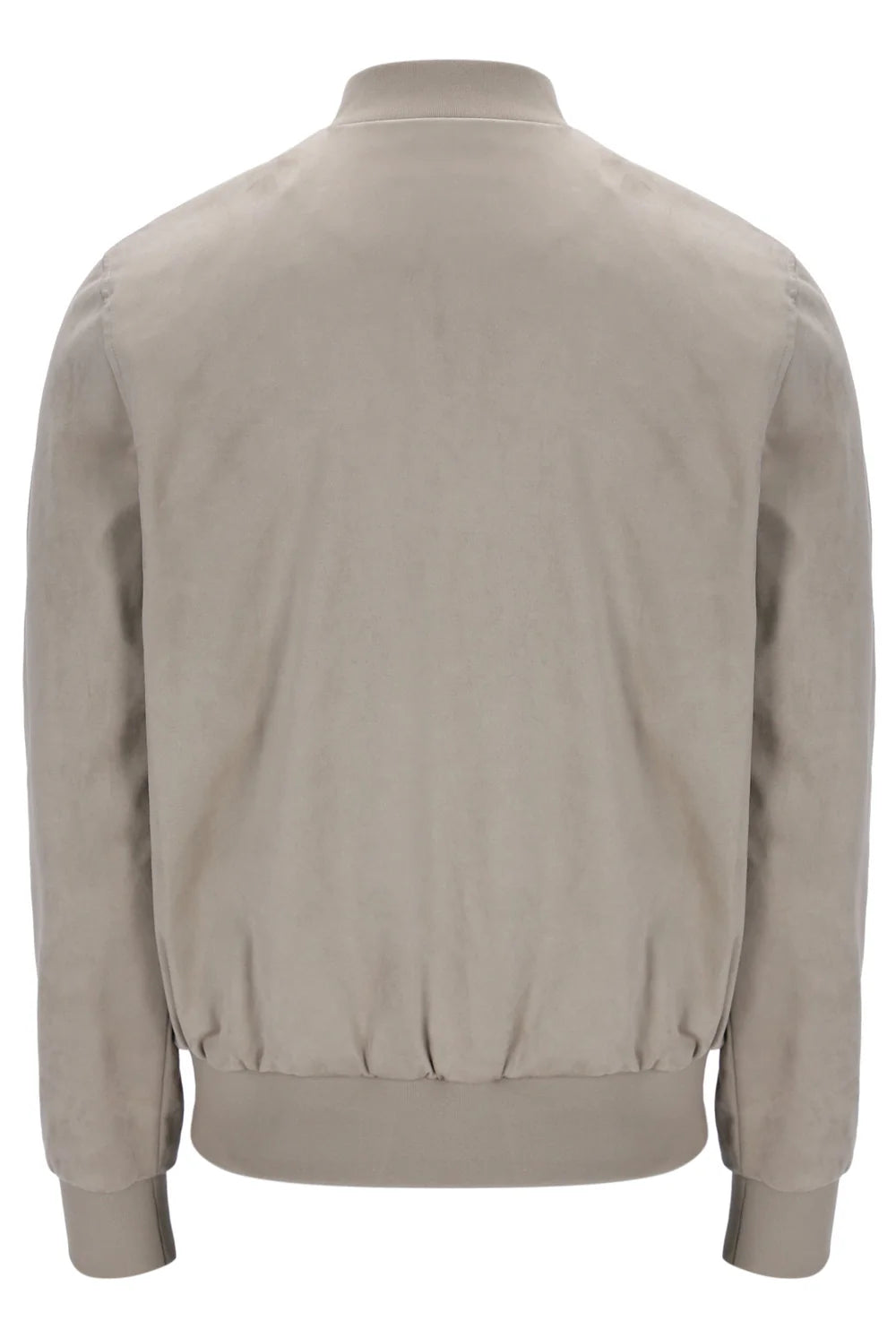 FILA - Dean Full Zip Faux-Suede Jacket with Seam Details | Vintage Khaki - FW25MG023 602