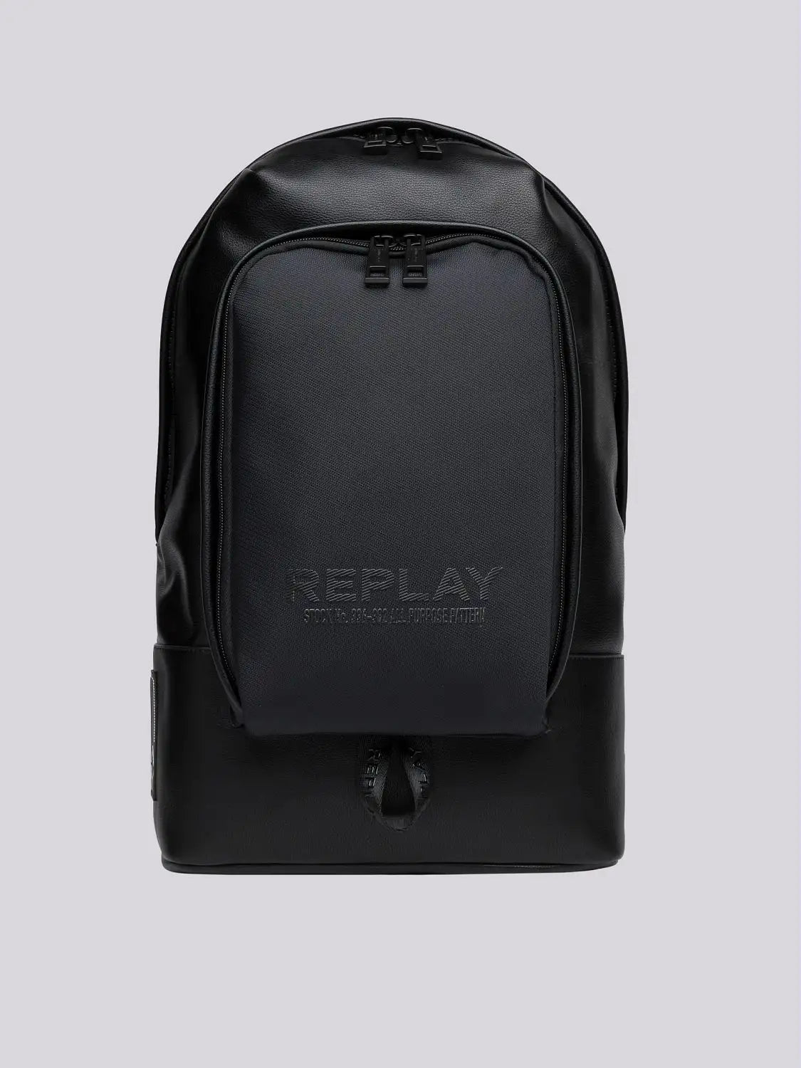 REPLAY Black Backpack - FM3618.000 A0465.098