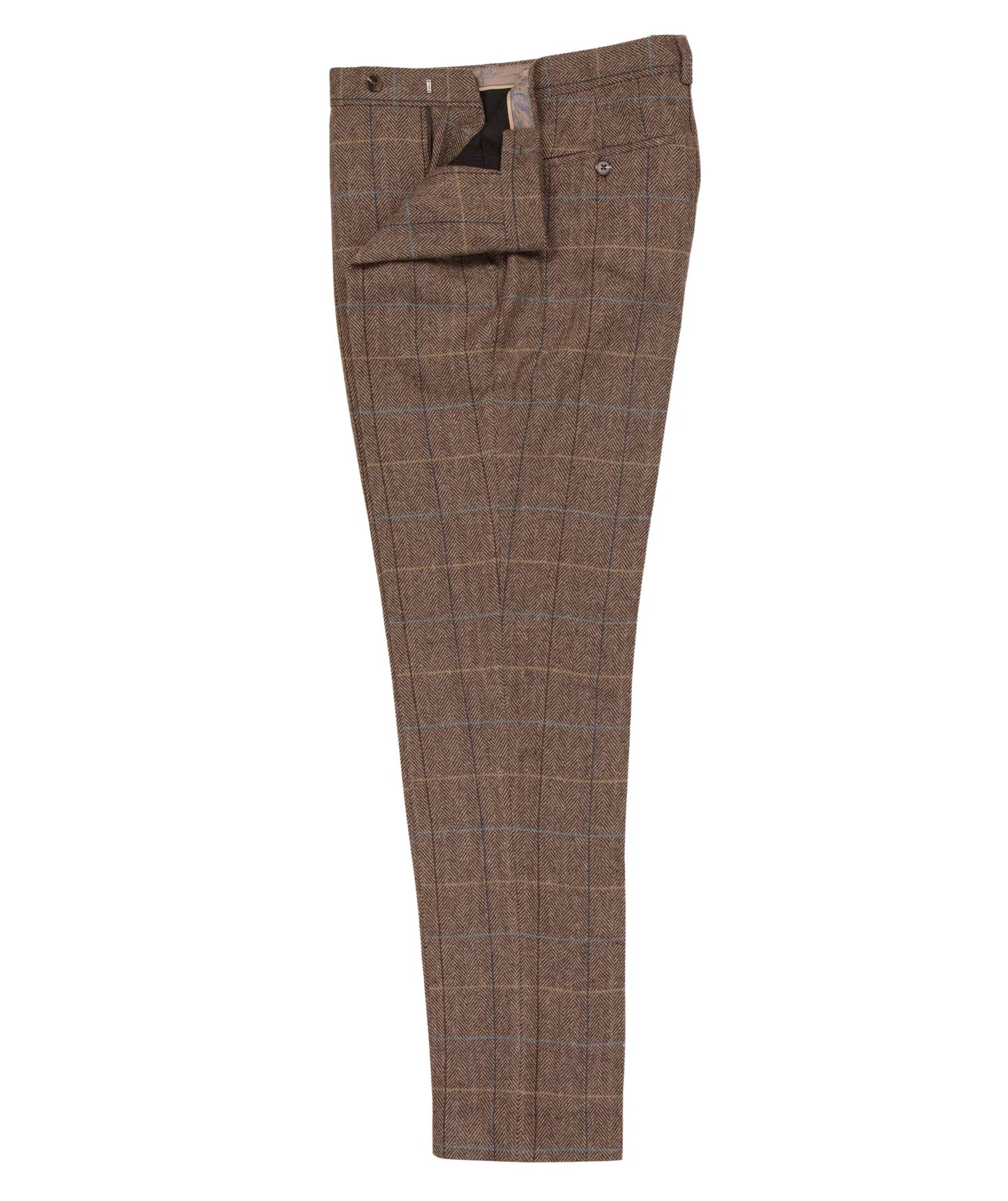 Fratelli Sergio - 3 Pcs Tweed Suit | Brown - FJK1086