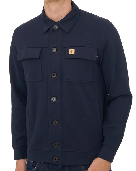 Gabicci Vintage Leigh Workwear Jacket - Navy (V57GD06)