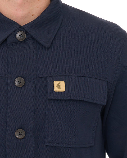 Gabicci Vintage Leigh Workwear Jacket - Navy (V57GD06)