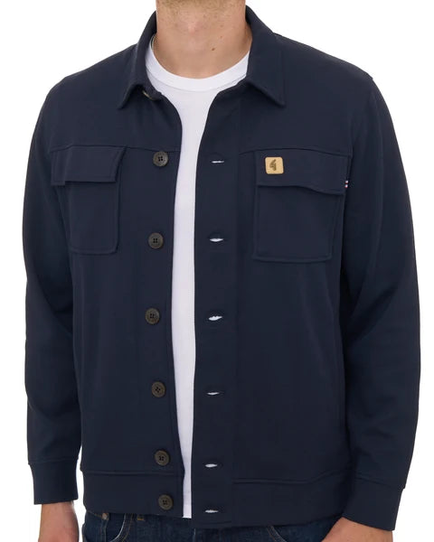 Gabicci Vintage Leigh Workwear Jacket - Navy (V57GD06)