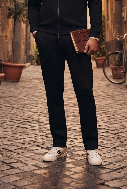Sergio Tacchini Giulio Track Pants - Black (STM21313-160)