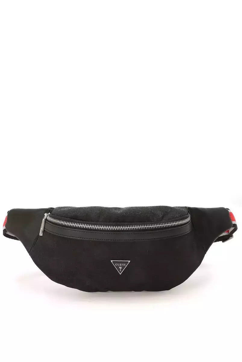 Guess Leather Waist Bag Black - HMVJACP3231-BLA