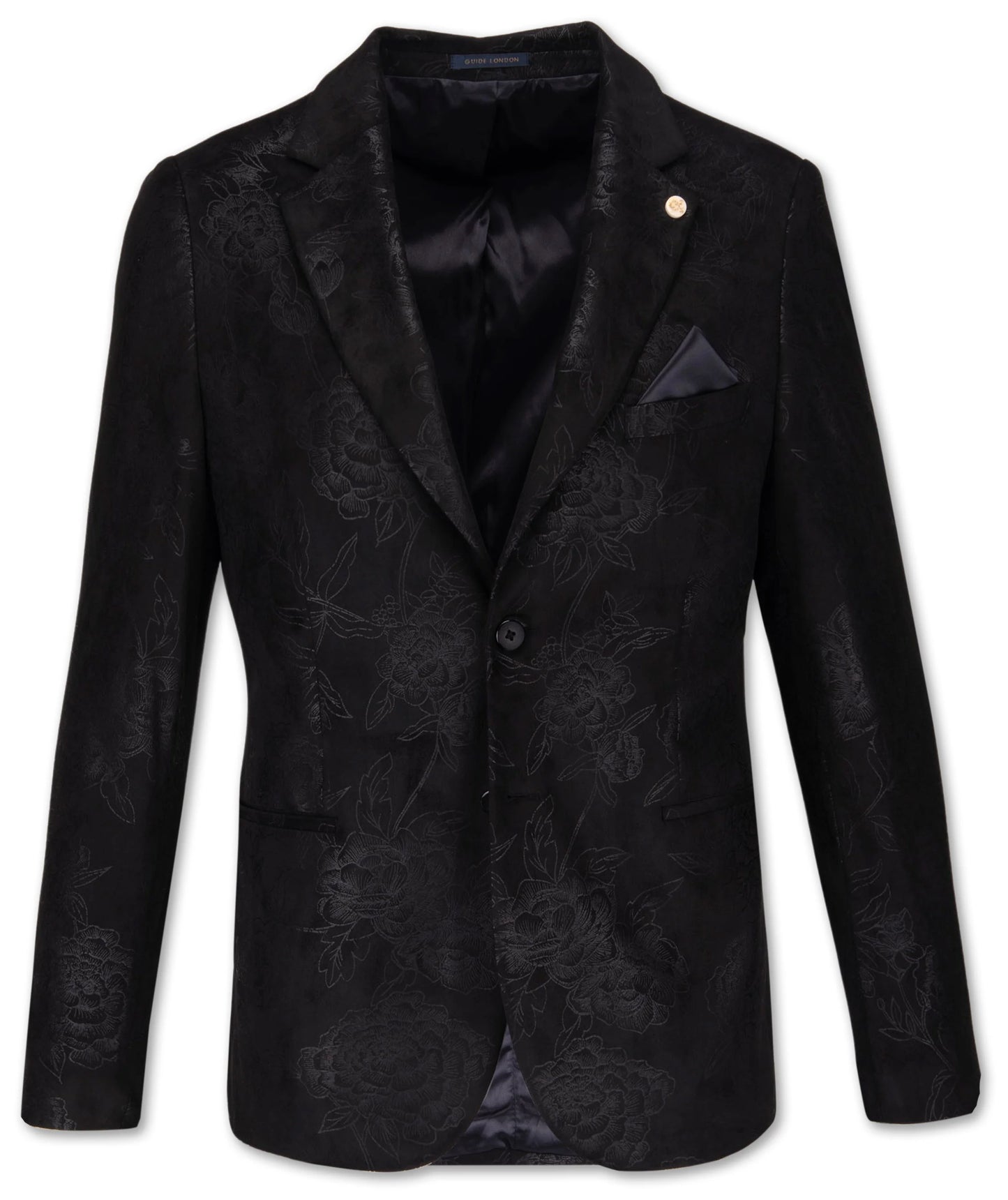 GUIDE London - Jacket with Velvet Feel | Black - JK3605