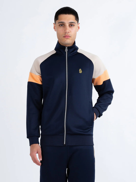 LUKE Kas 3 Zip Sweat | Dark Navy - M590333