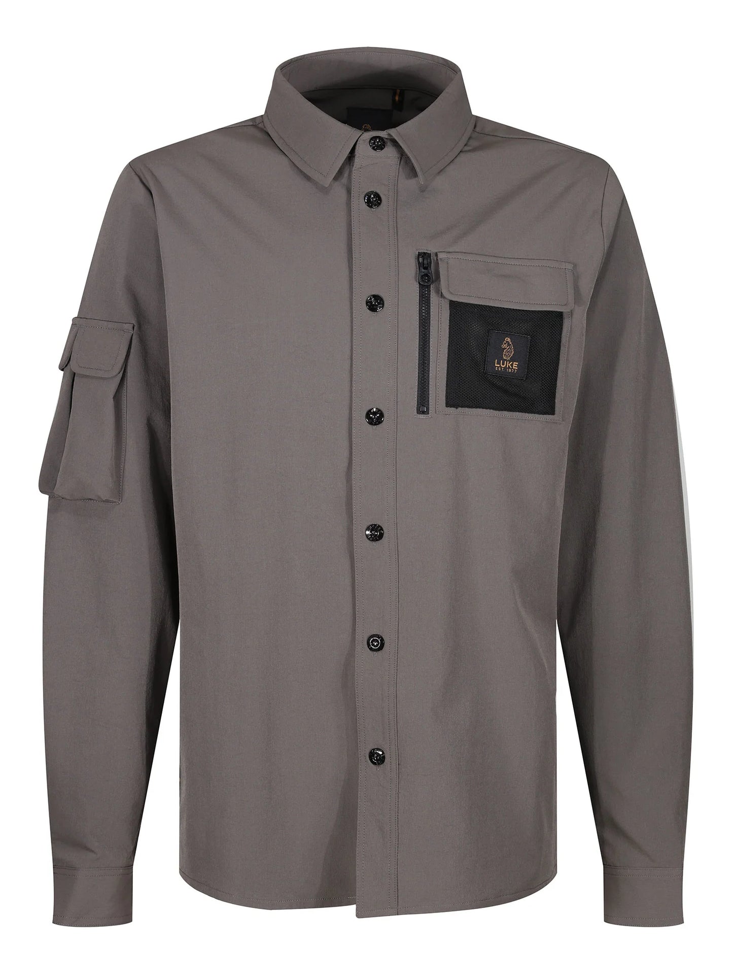 LUKE Hulun Technical Shirt | Graphite - M710950