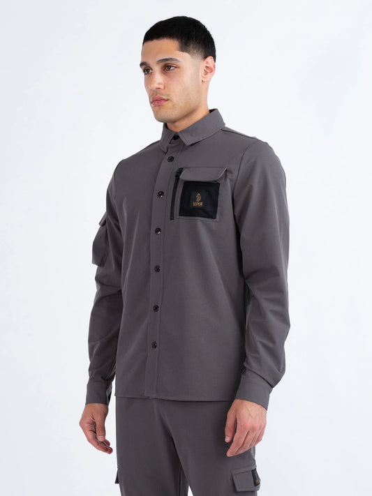 LUKE Hulun Technical Shirt | Graphite - M710950