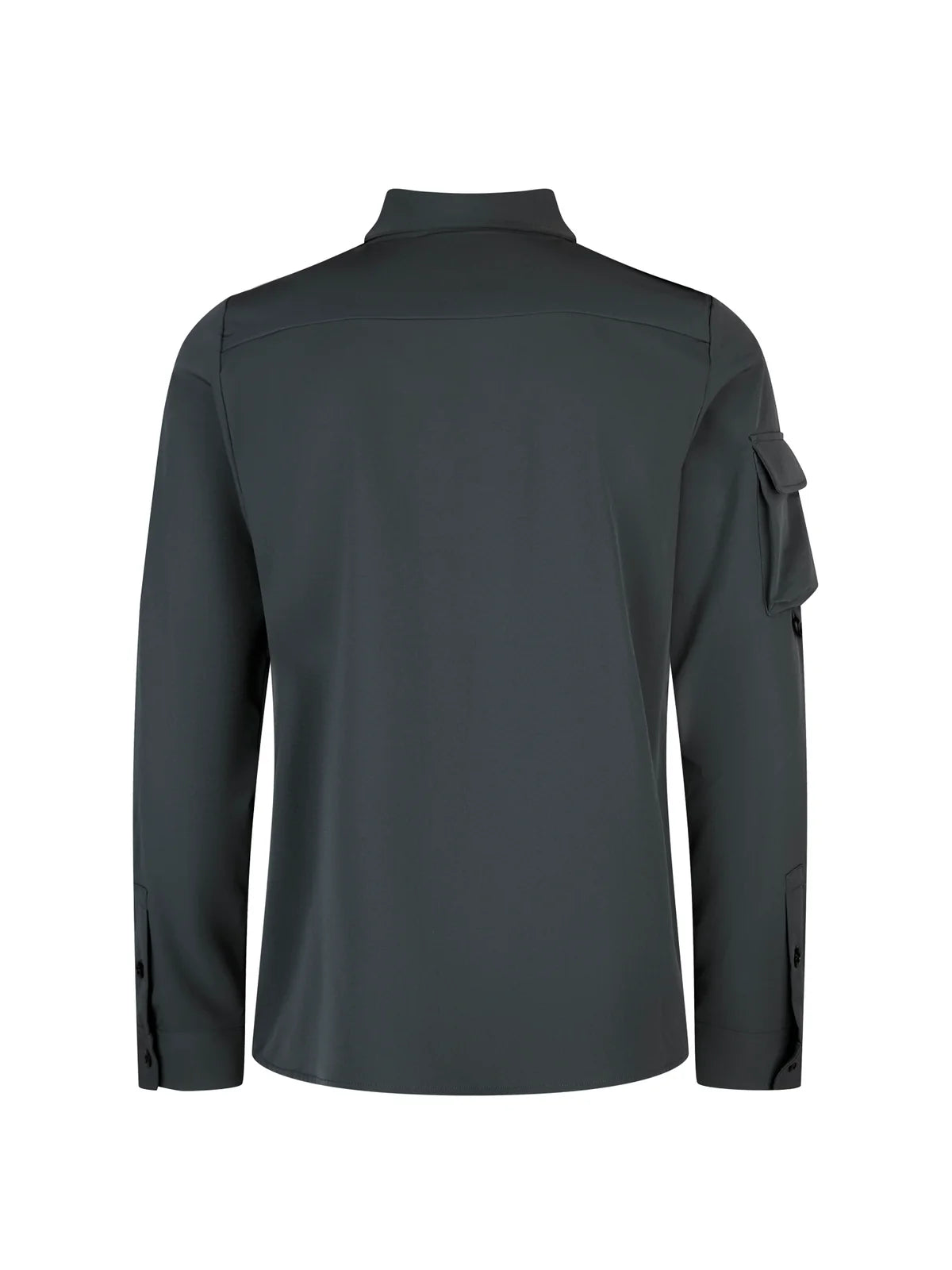 LUKE HULUN POCKET DETAIL SHIRT - UTILITY | CHARCOAL - M750450