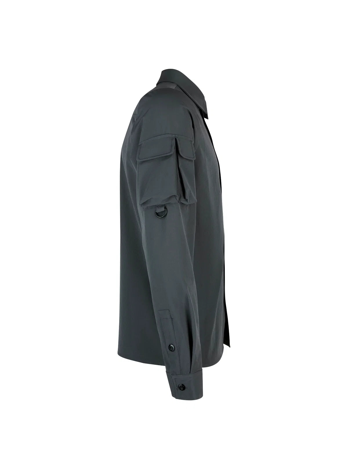 LUKE HULUN POCKET DETAIL SHIRT - UTILITY | CHARCOAL - M750450
