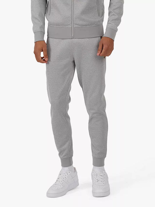 Luke Hobart Zip Jogger | Mid Mrl Grey - M730364