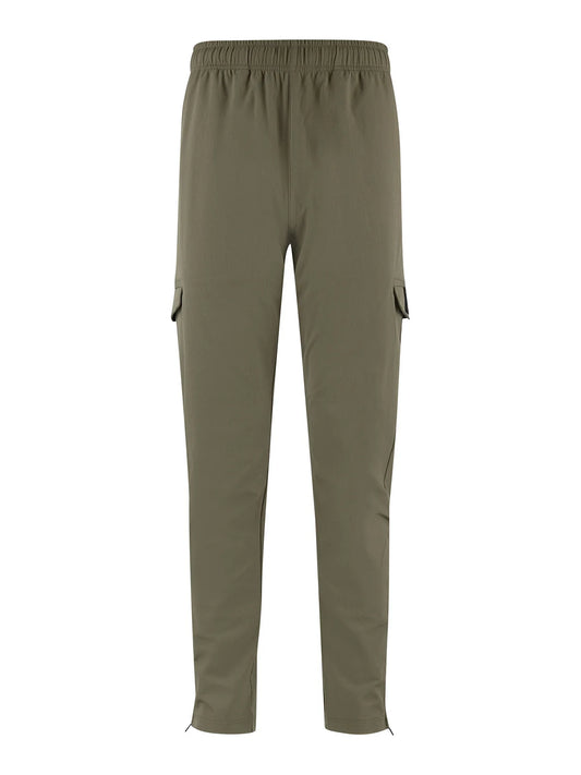 LUKE SEMANTIC POCKET DETAIL CARGO TROUSERS - UTILITY | CHARCOAL - M750450