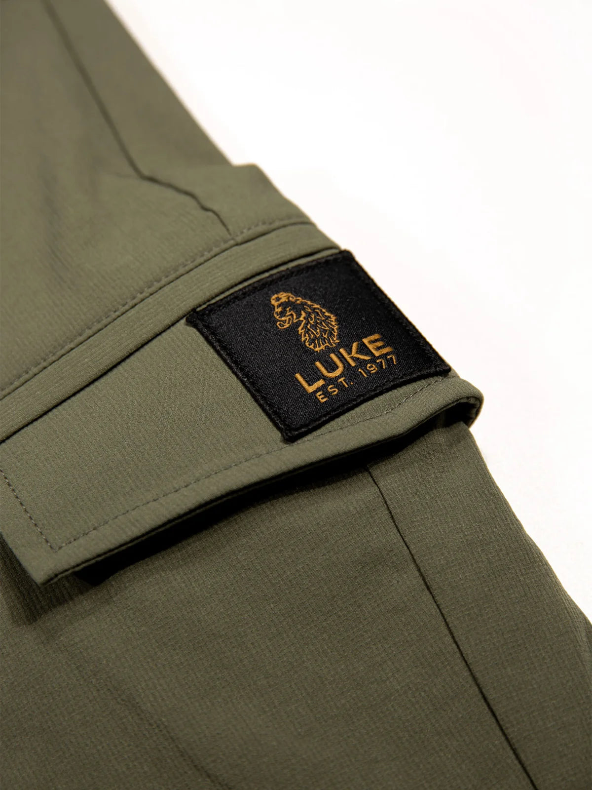 LUKE SEMANTIC POCKET DETAIL CARGO TROUSERS - UTILITY | CHARCOAL - M750450