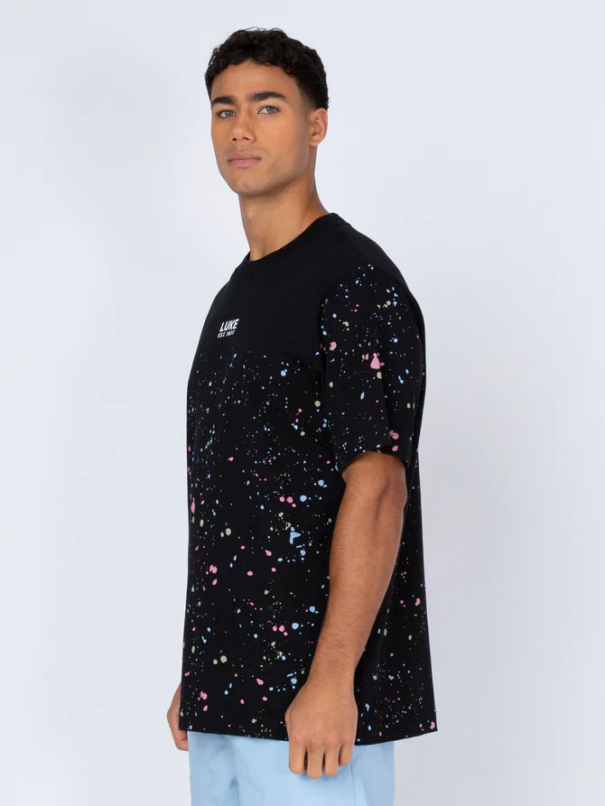 LUKE St Kitts Relax Fit T-Shirt | Jet Black - M760157