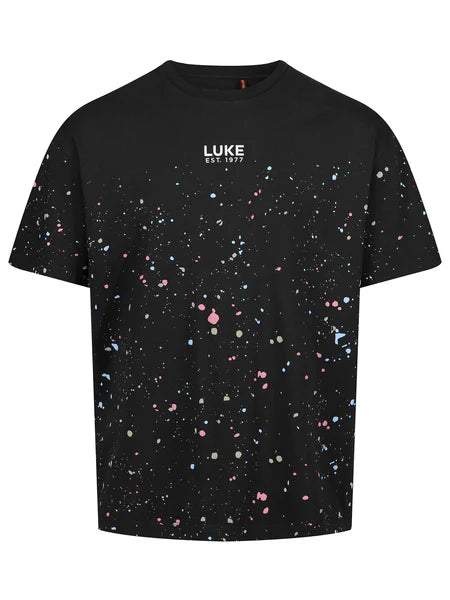 LUKE St Kitts Relax Fit T-Shirt | Jet Black - M760157