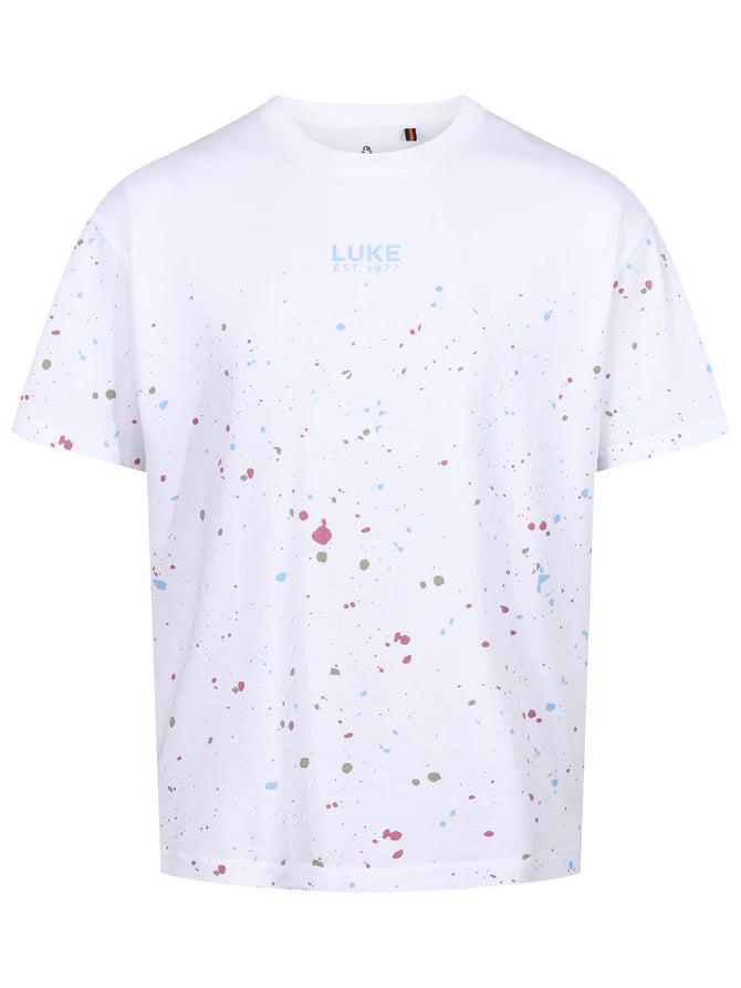 LUKE St Kitts Relax Fit T-Shirt | White - M760157