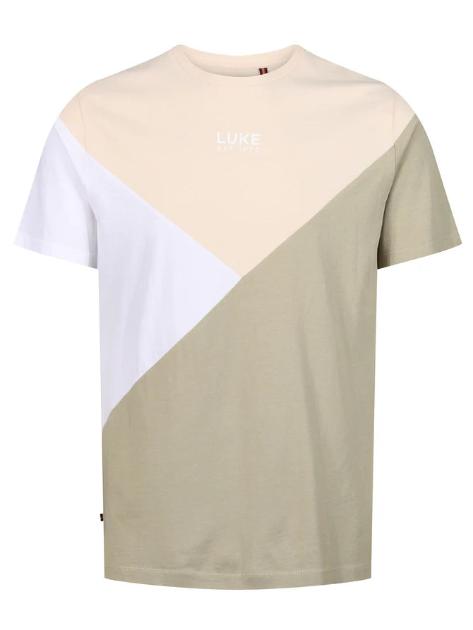 LUKE St Lucia T-shirt | Ecru - M760158
