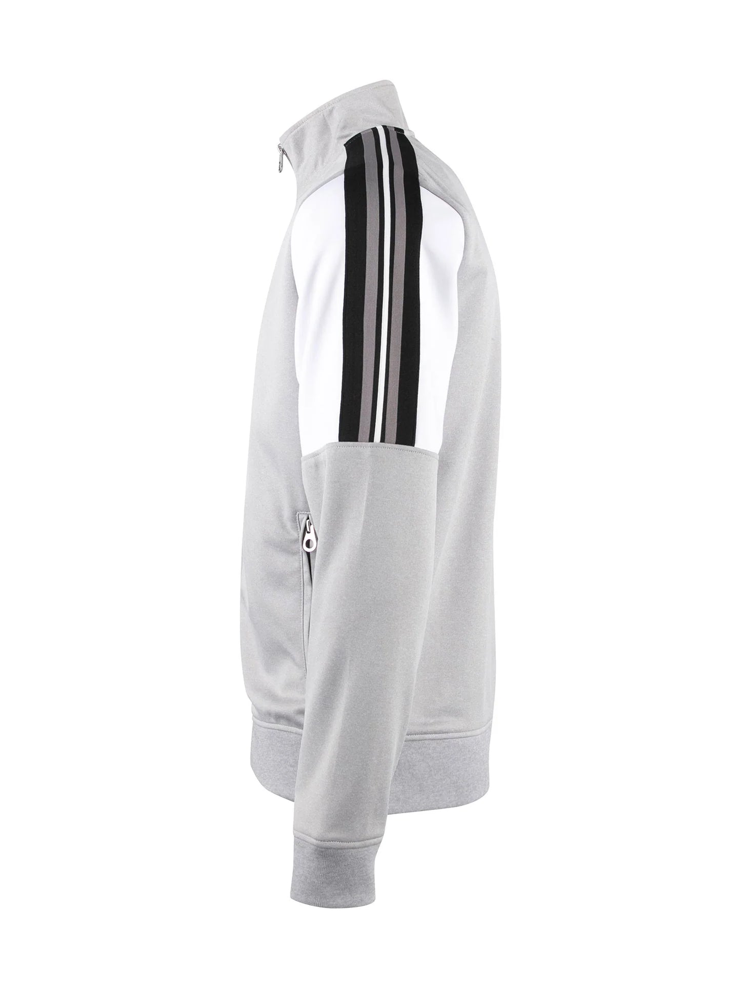 LUKE 1977 Redwood Zip Through Sweat - 310gsm / Mid Mrl Grey - M790358