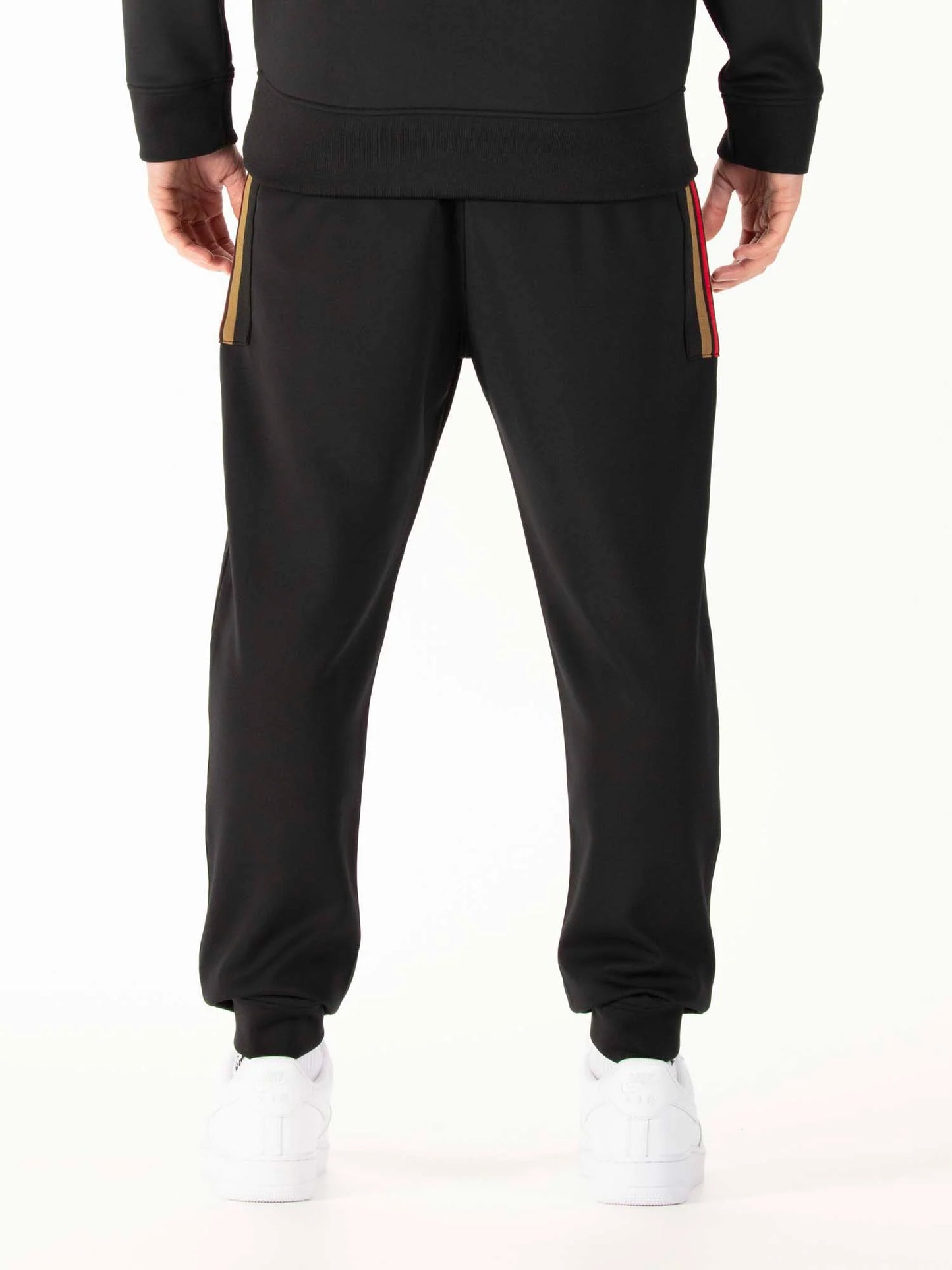 LUKE 1977 Congo Cuffed Joggers - 310gsm / Black - M790359