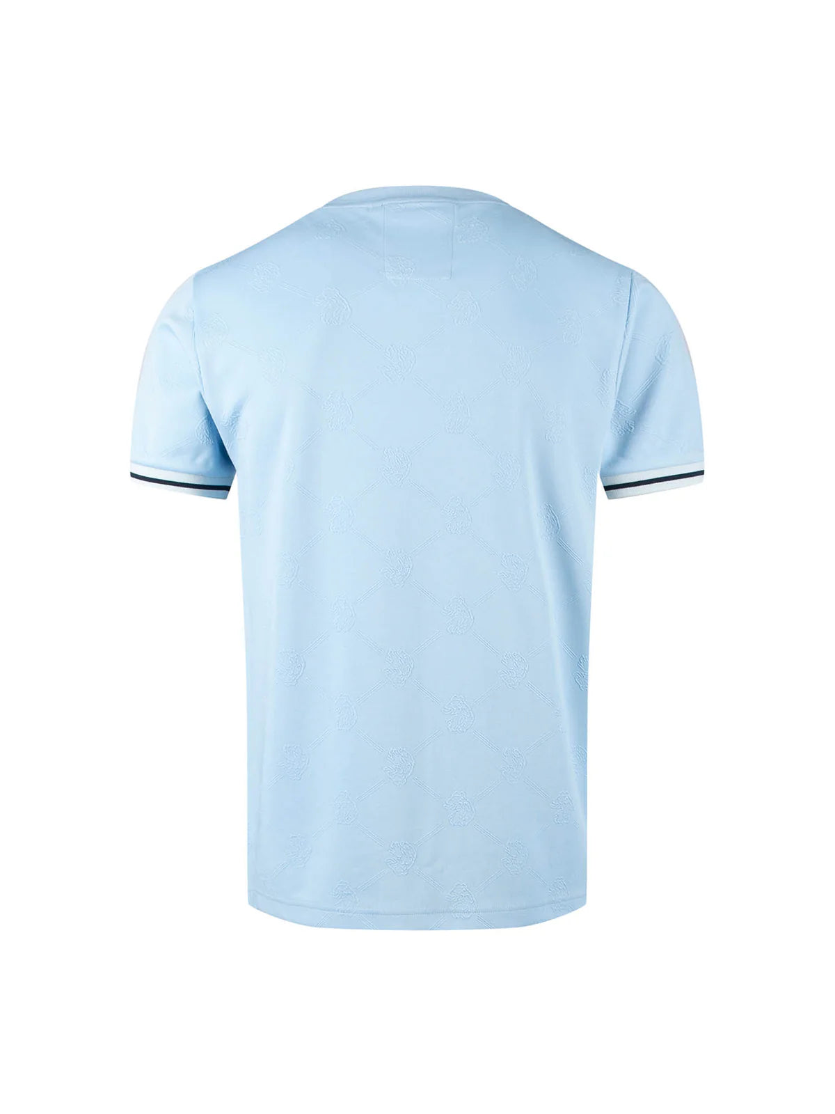 Luke Est 1977 Arriba Textured T-shirt | Sky Blue - M800166