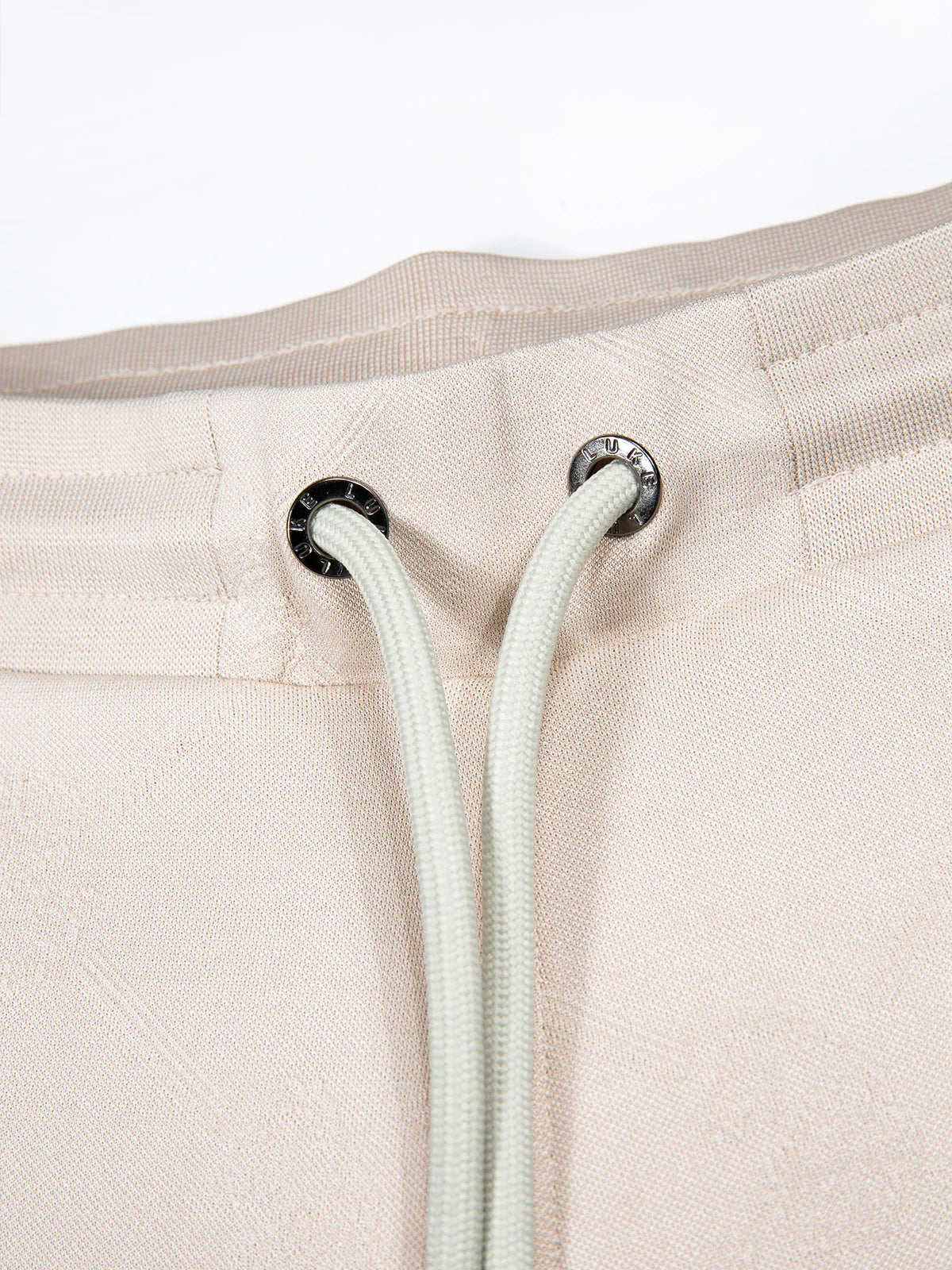 Luke Est 1977 Phoenix Textured Shorts | Dark Ecru - M801051