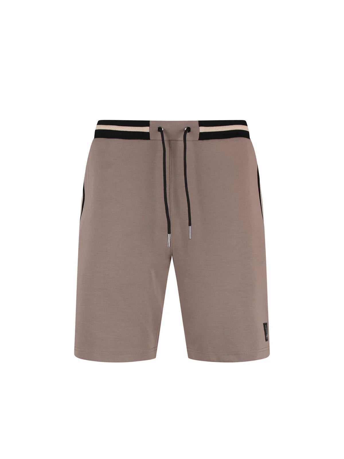 Luke1977 Sanip Shorts by Clique in Hardnut color, featuring casual fit and stylish design, displayed on a neutral background.
