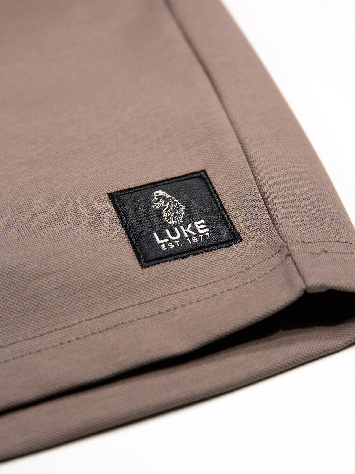 Black Luke1977 Sanip Shorts by Clique, featuring a casual fit with stylish design and adjustable waistband details.
