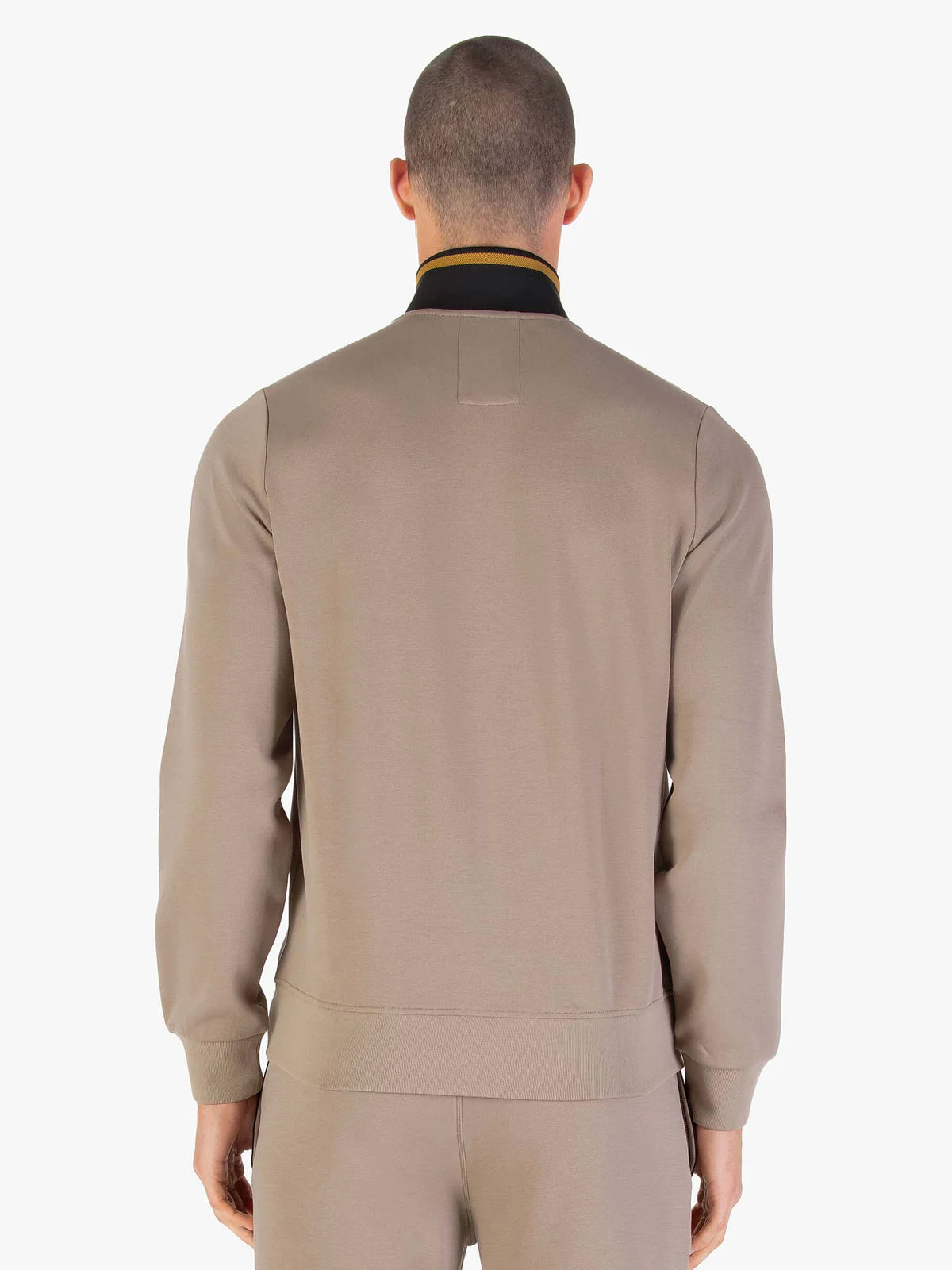 Luke Est 1977 Makati Zip Through Sweatshirt | Hardnut Gold - M810358