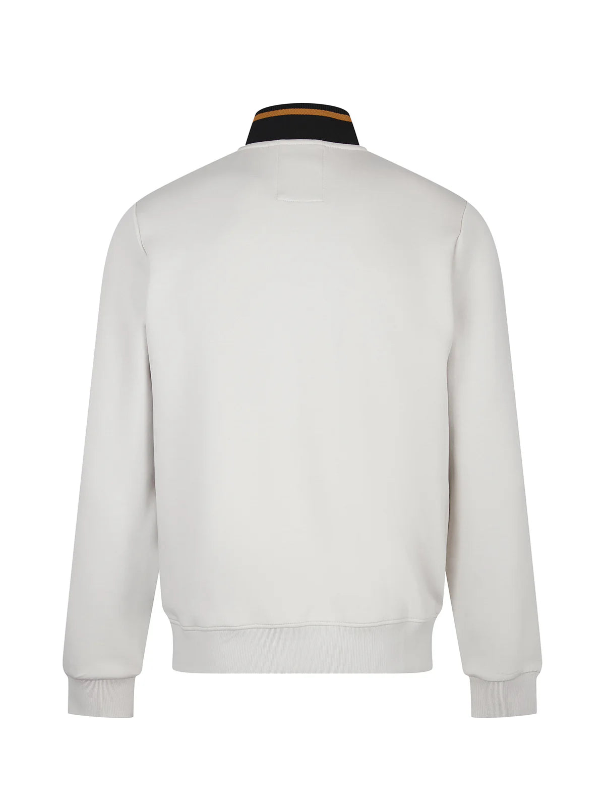 Luke Est 1977 Makati Zip Through Sweatshirt | Ice Grey- M810358