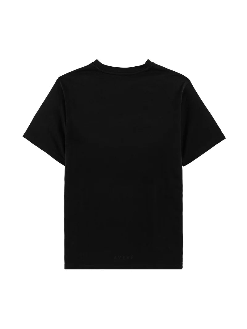 MILETTO LOGO BLACK T SHIRT - SIGNATURE | BLACK - AVERE-MIL-BLK