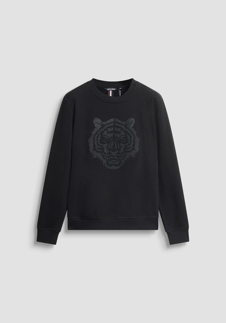ANTONY MORATO - Crew Neck Tiger Print Sweatshirt |  Black - MMFL01088-FA150222-9000